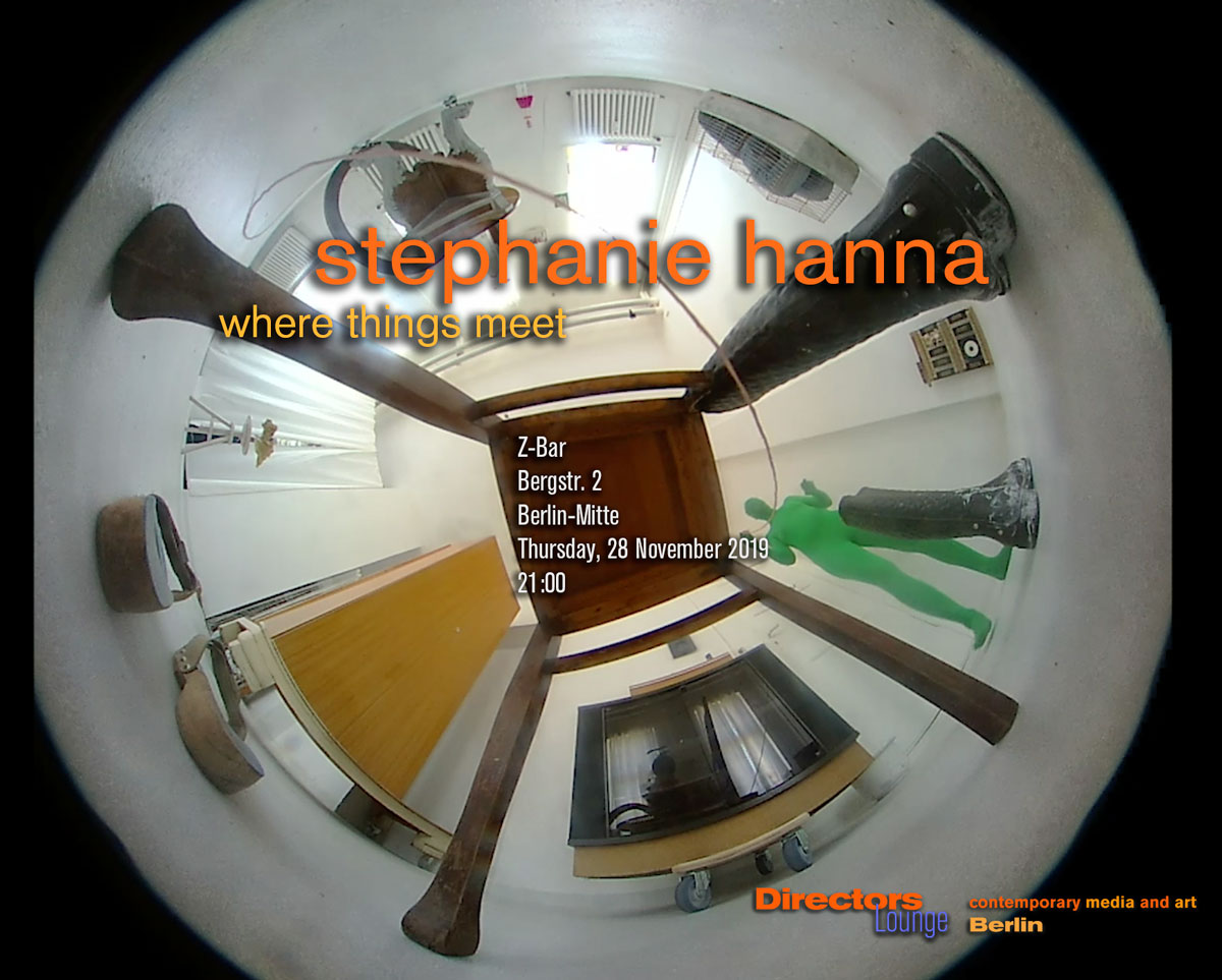 Stephanie Hanna at Directors Lounge, Berlin screening.