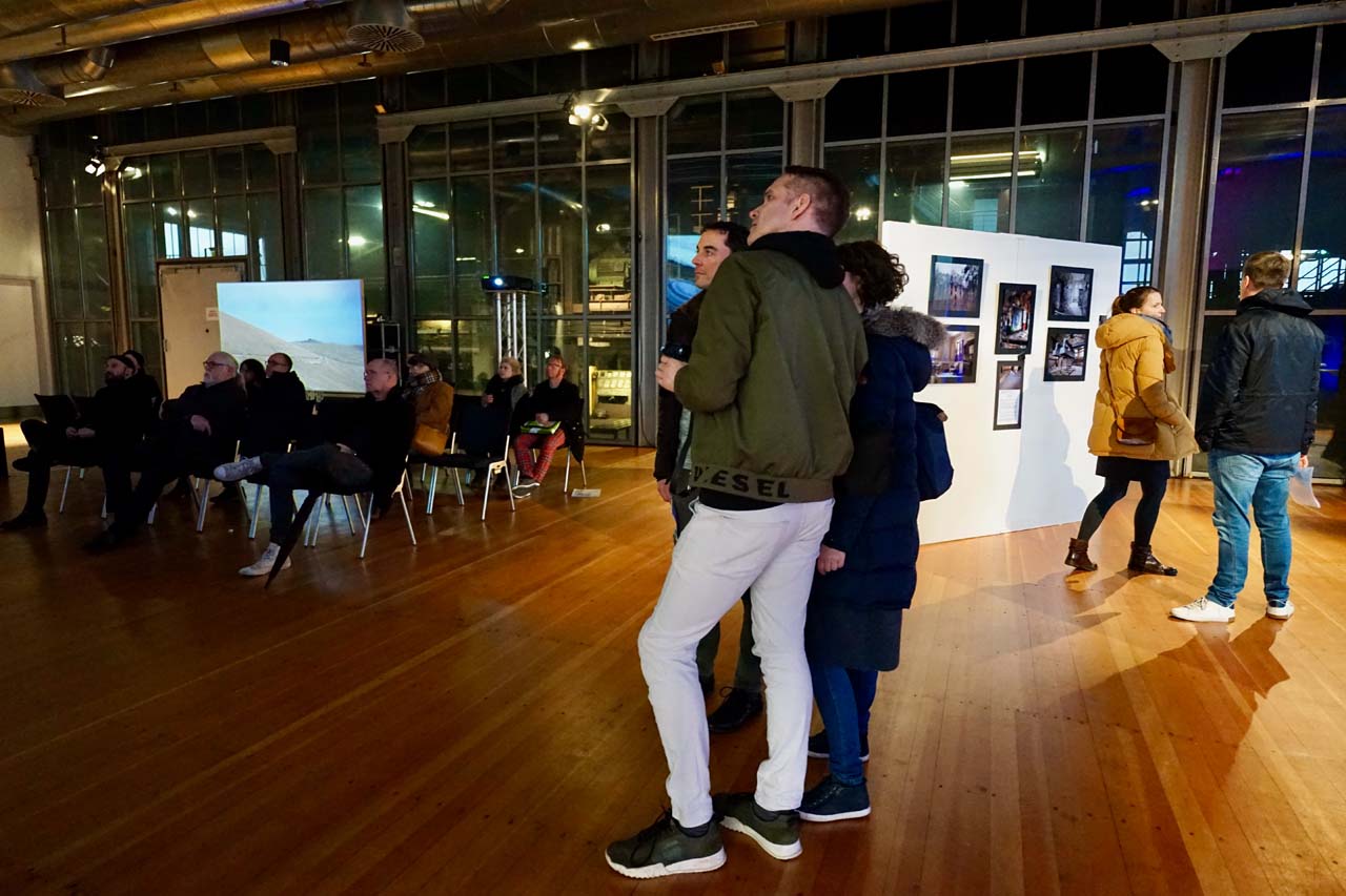 Directors Lounge at the C.A.R. Photo Media art fair, March 2020. Photo: Isabelle Meyrignac