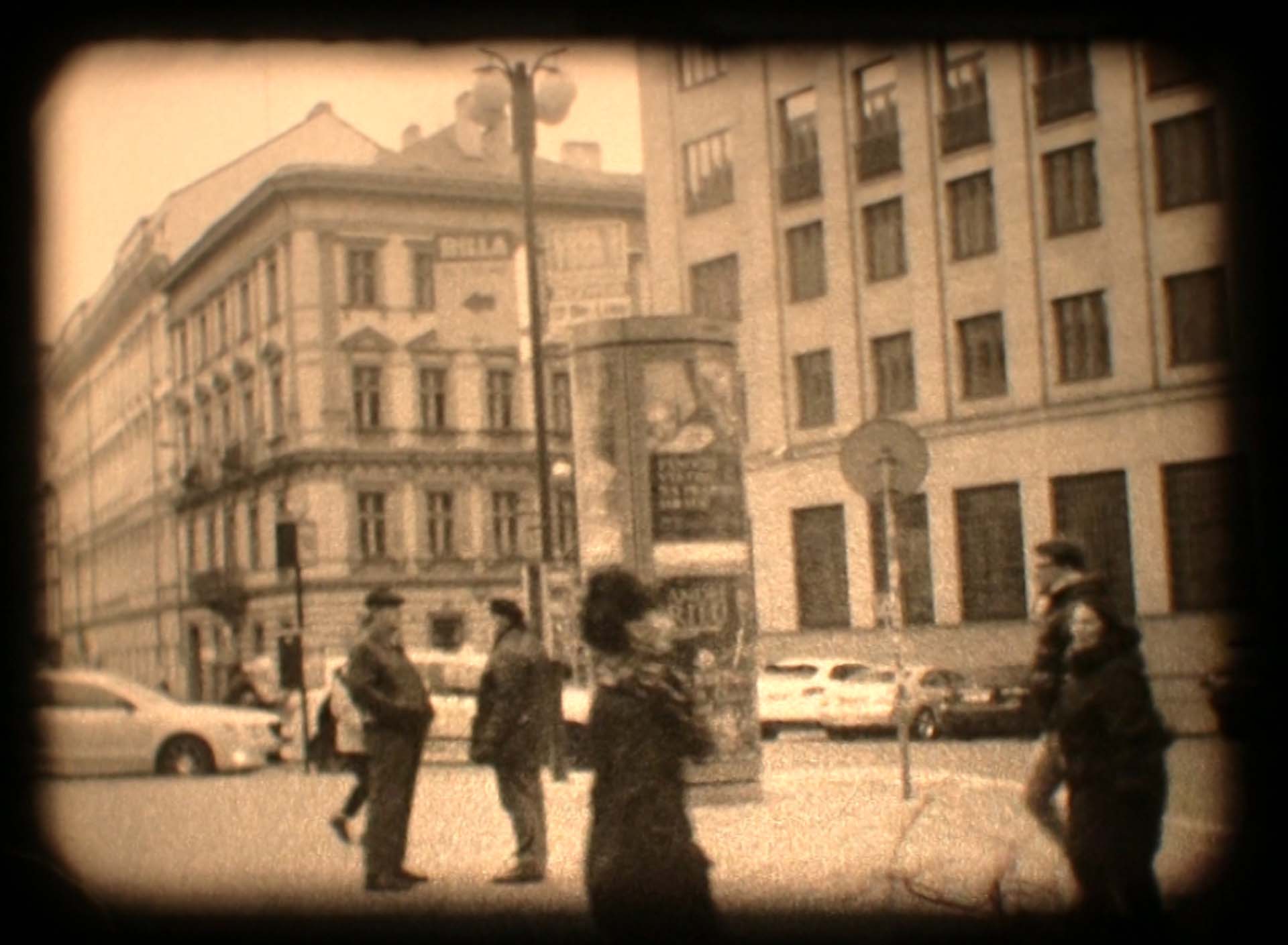 8 mm film by Irena Paskali Seitenansicht presented by Berlin based Directors Lounge at the Contemporary Art Ruhr