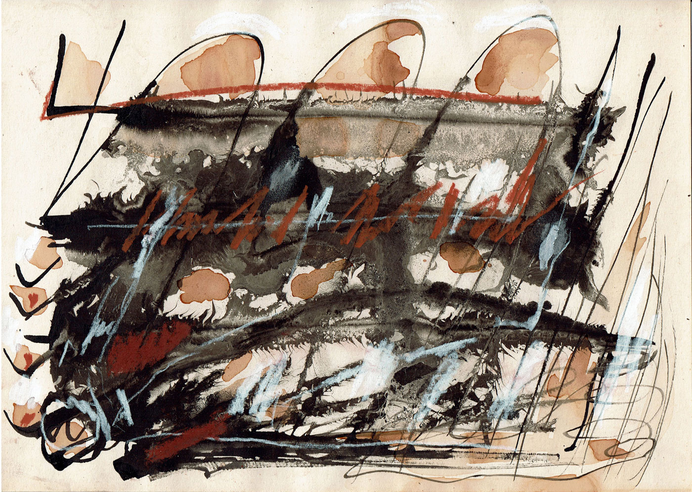 Rainer Görß, Drei Propheten, 1989 auf der Contemporary Art Ruhr Photo / Media Kunstmesse