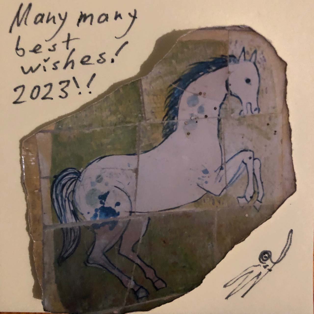 One of many postcards by Peter Sempel